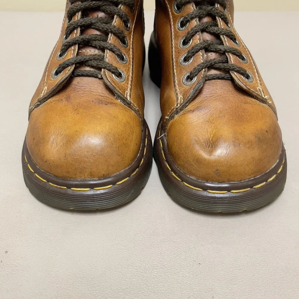 Vintage Dr Martens 8542 Boots Mens Size 7 Made England Leather Shoes‎ Grunge 90s